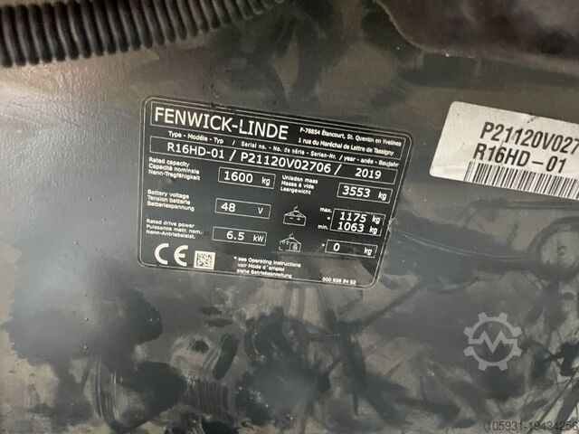 Reach Truck Linde R16HD-01