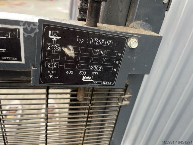 Fahrerstandstapler Linde D12HPSP