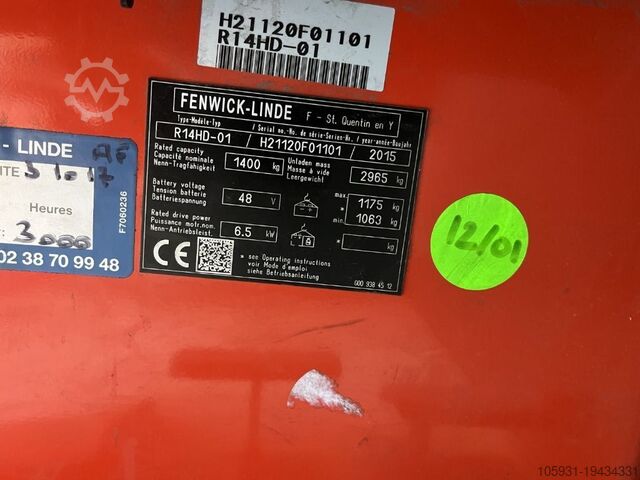 Reach Truck Linde R14HD-01
