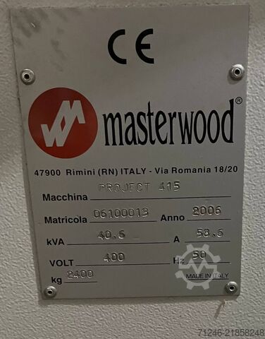 CNC MILLING 12kW & 3-AXIS DRILLING MASTERWOOD PROJECT 415