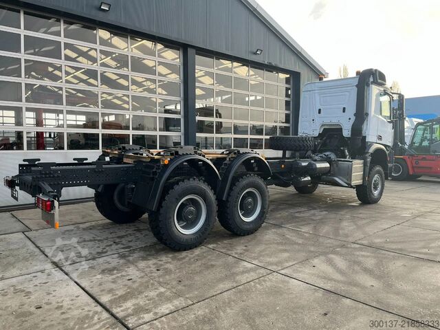Chassis with cab Mercedes-Benz Arocs 3340 A 6x6 Chassis Cabin