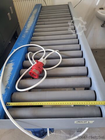 Roller conveyor 185 x 40 cmRoller Conveyor 185 x 40 cm Flender Rollenförderband