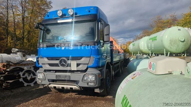 Truck mounted crane MERCEDES-BENZ Actros 2644 / 6X4 / Kran Palfinger PK29002 WINCH
