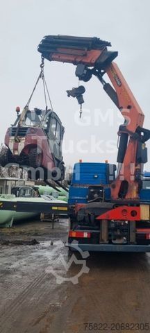 Truck mounted crane MERCEDES-BENZ Actros 2644 / 6X4 / Kran Palfinger PK29002 WINCH