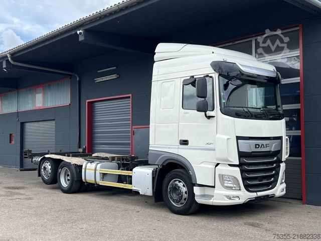 Swap body truck DAF XF 450 Euro6 Klima ACC Retarder 2xAHK Liftachse