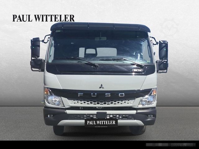 Tipper van FUSO Canter 3C15 Hinterkipper mit Staubox AHK3,5/grau