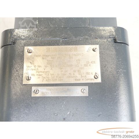 Steuerung Siemens 1HU3076-0AC01 - Z SN:E7K81492201005 generalüberholt mit 12 Monaten Gewährleistung!-