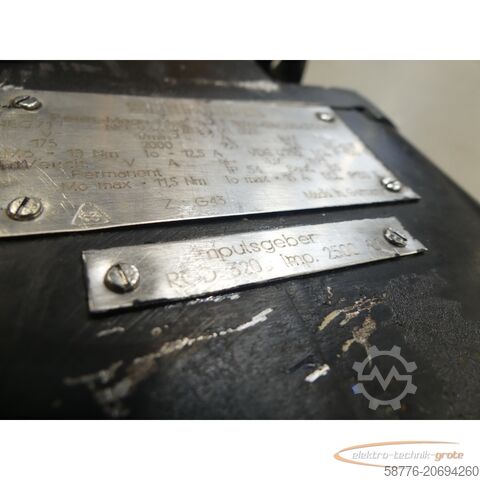 Control unit Siemens 1HU3076-0AC01-0ZZ9 -Z Z=G43 SN: E9365783001002 Permanent Magnet Motor