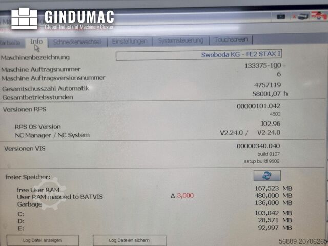 Hydraulic Injection Moulding Machine Battenfeld VM 150/750V R1520 UNIGLOG B6S