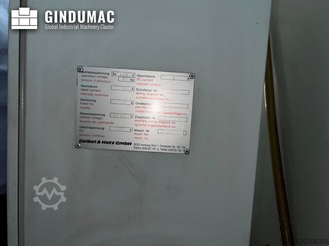 Surface Grinding Machine GEIBEL & HOTZ FS 60 AC