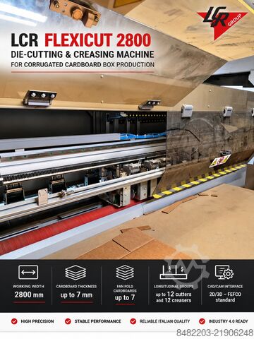 Cardboard production LCR Flexicut 2800