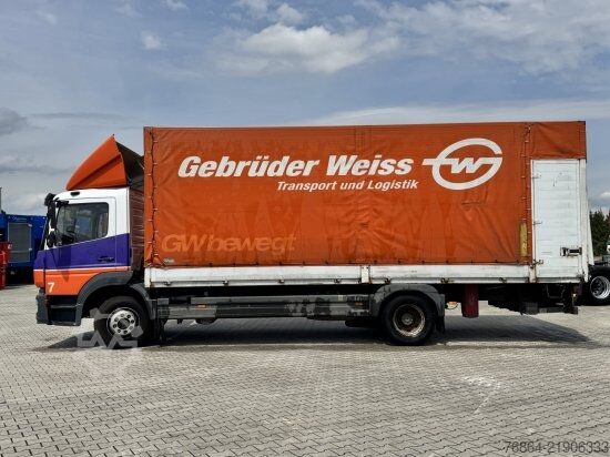 Flatbed truck with tarp MERCEDES-BENZ ATEGO  1224