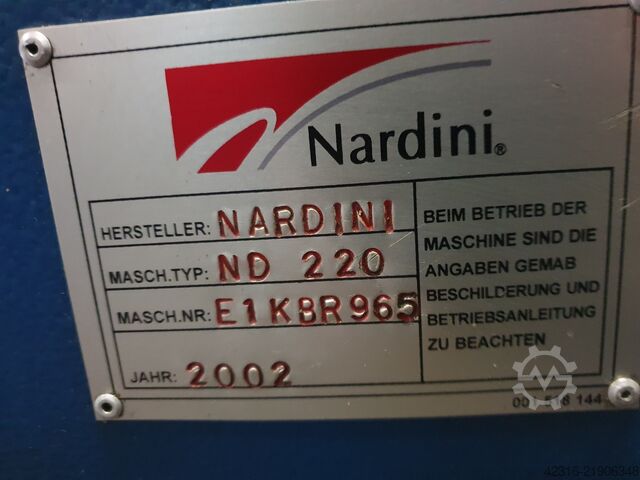 Center lathe Nardini ND 220