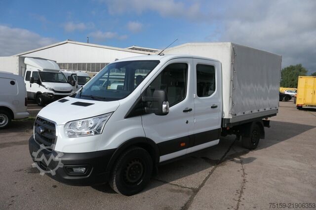 Curtain sider van ford Transit 350 2,0 TDCi DoKa 4x4 L3 Klima Tempomat Standheizung COC