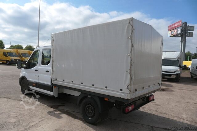 Curtain sider van ford Transit 350 2,0 TDCi DoKa 4x4 L3 Klima Tempomat Standheizung COC