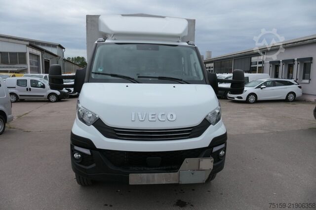 Curtain sider van iveco Daily 70C18H D70C DoKa LBW AHK Klima Tempomat Regaleinbauten COC Standheizung