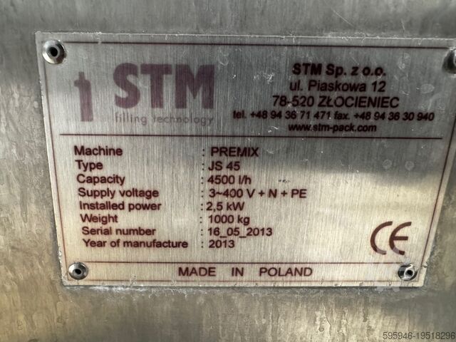 Water filling machine STM.Z oo 