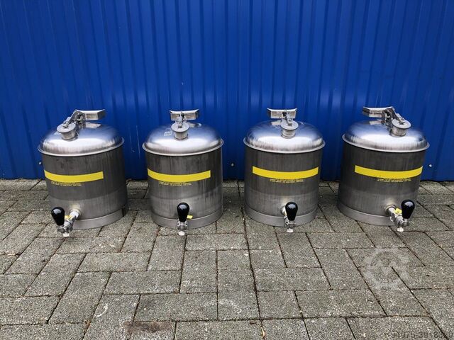 Filling container stainless steel boiler canister 10261