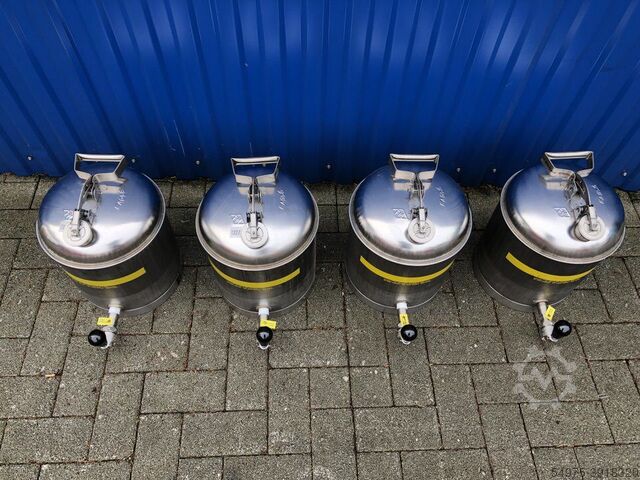 Filling container stainless steel boiler canister 10261