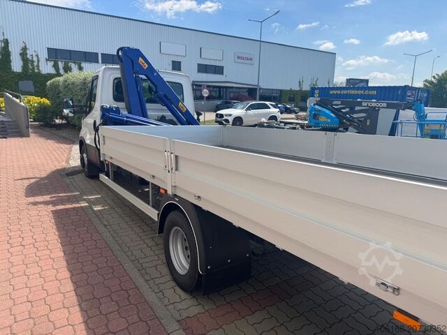 Mobile crane truck Iveco Daily 70C18 Kran Hyva Pritsche 5 m