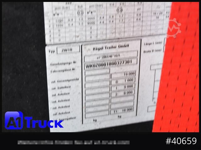 Spezial-LKW Kögel ZW 18  BDF, Midi Tandem, Neu sofort