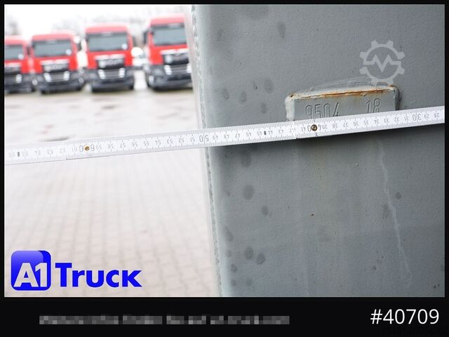 Abrollcontainer POL OSTEG Abrollcontainer 47,5m³,  Mulde, Dachplane, Portaltür