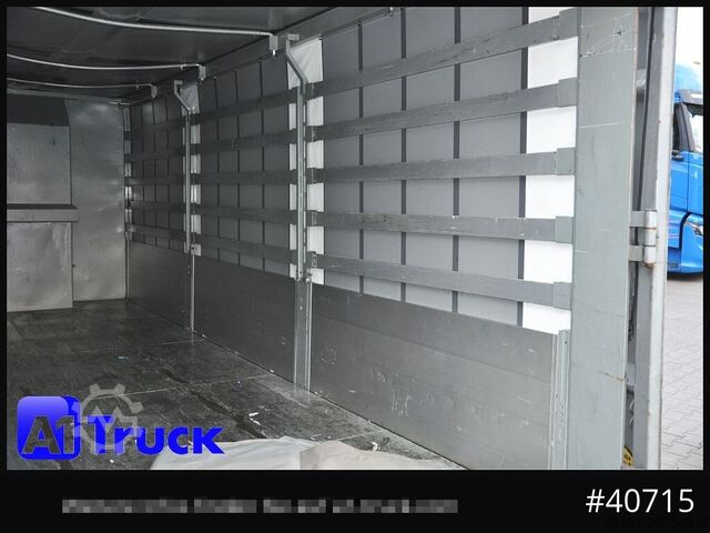 Abrollcontainer POL OSTEG Abrollcontainer 47,m³, Mulde, 1 seitig Schiebeplane, Plane