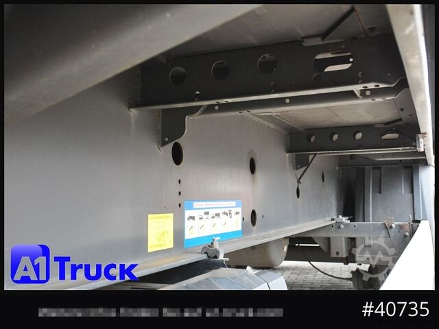 Open semitrailer with tarp KRONE SD Tautliner, Code XL, BPW