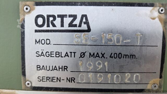 Sliding table saw Ortza SE 150 T