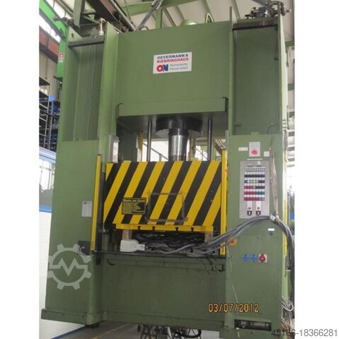 Double Column Drawing Press -Hydr. OEVERMANN & NIEDRINGHAUS DPS 160 (CE)