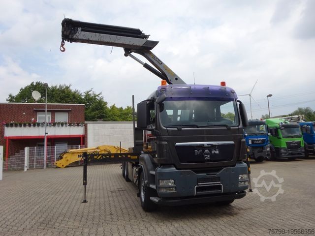 Autokran MAN 26.360 TGS Pritsche + PK 16502 Kran 6x2