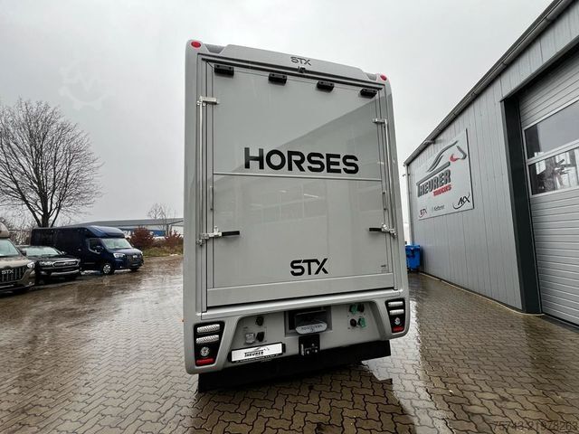 Cattle truck MERCEDES-BENZ 2651 STX 5 Pferde DOP. POP-OUT+POP-UP  EXKLUSIVE