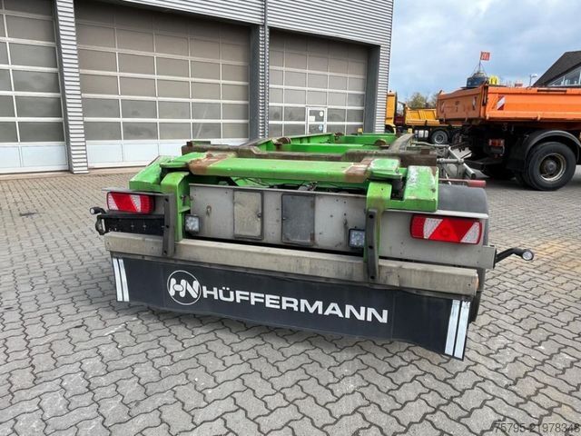 Roll off trailer HÜFFERMANN 2-achs Abrollanhänger HSA 18.70 Containeranhänge
