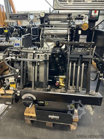 Hot stamping machine Heidelberg Prägetiegel