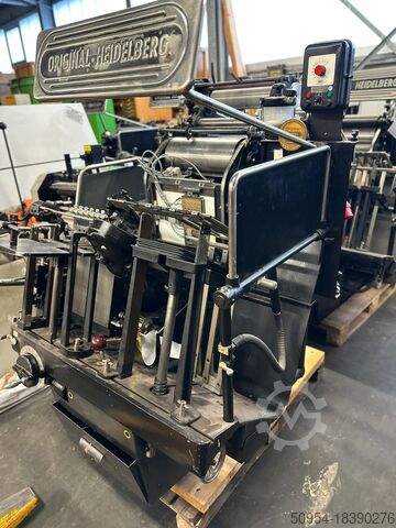 Hot stamping machine Heidelberg Prägetiegel