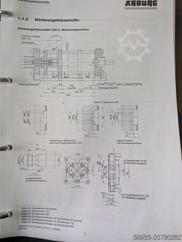 Spritzgießmaschine Arburg 420 C 1000-150 60 2K 184686