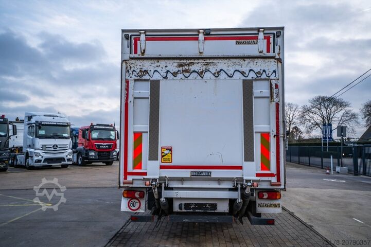 Box body VOLVO FL 240 (12T.) + DHOLLANDIA
