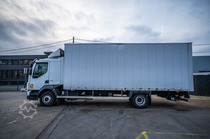 Box body VOLVO FL 240 (12T.) + DHOLLANDIA