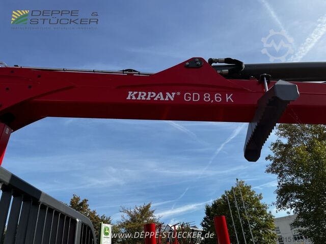 Krpan GP 15 D mit Kran GD 8,6 K Krpan GP 15 D mit Kran GD 8,6 K