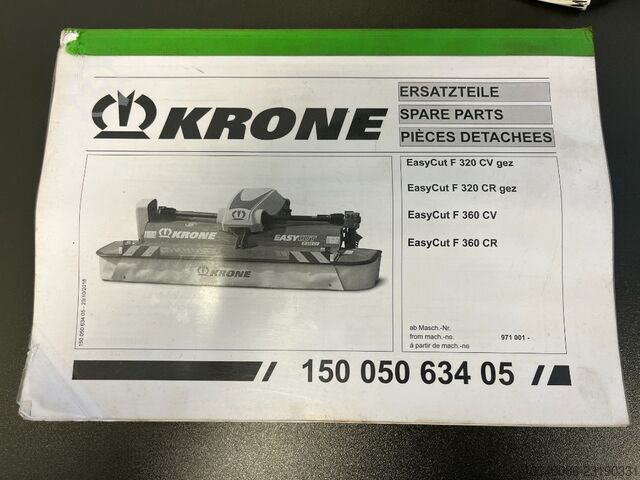 Krone EASY CUT B 1000 CV mit EASY CUT F 320 CV, Aufbereiter, Mähwerkkombination Krone EASY CUT B 1000 CV mit EASY CUT F 320 CV
