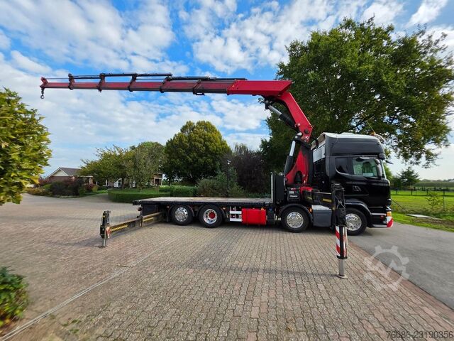 Scania R490 8x2 EURO6!! HIAB 85TM! REMOTE CONTROL!! TOP!! DK1331 Scania R490 8x2 EURO6!! HIAB 85TM! AFSTANDSBEDIENING!!...