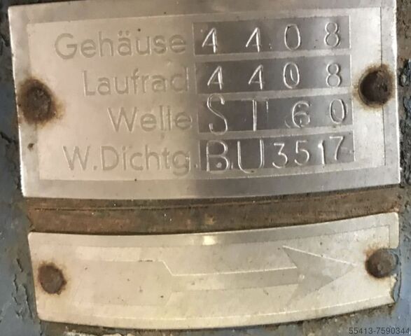 DICKOW PUMP Wilhelm Dickow Type NCL 50/165