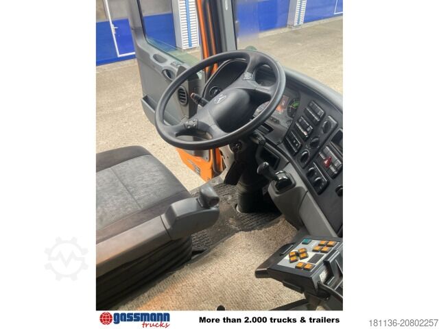 Kipper LKW Mercedes-Benz Actros 1832 LAK 4x4, Winterdienstaustattung, Kran