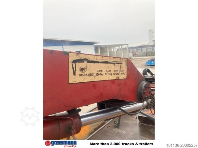 Kipper LKW Mercedes-Benz Actros 1832 LAK 4x4, Winterdienstaustattung, Kran