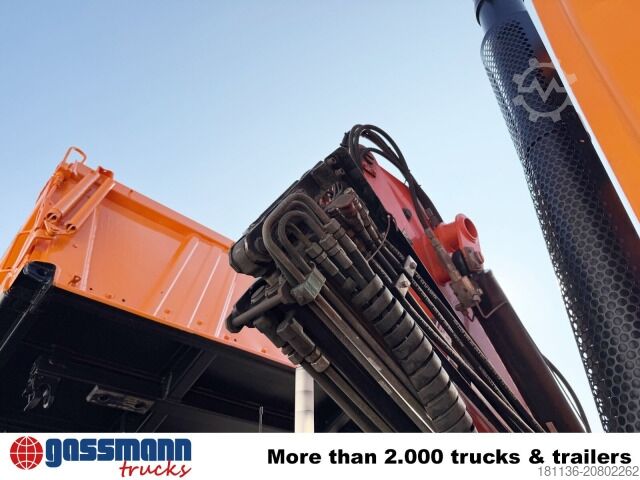 Kipper LKW MAN TGS 18.320 4x4 BL, Winterdienstausstattung, Kran