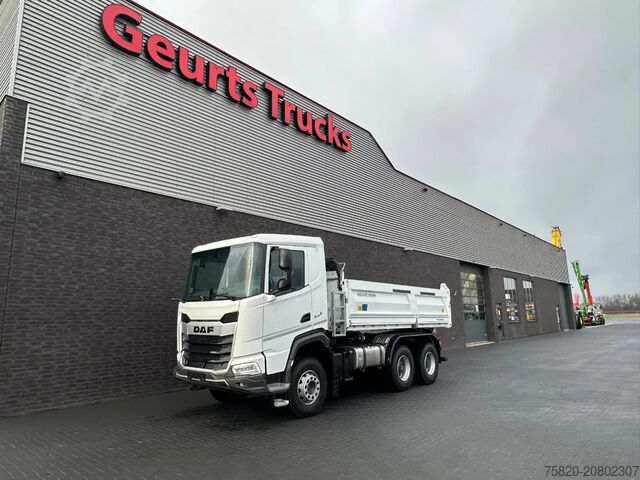 Kipper DAF XFC 480 FAT 6X4 + 3 ZIJDIGE KIPPER/TIPPER BORD ...