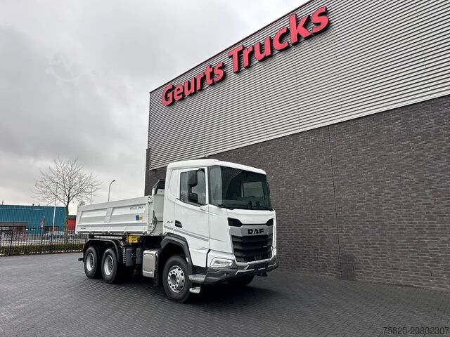 Kipper DAF XFC 480 FAT 6X4 + 3 ZIJDIGE KIPPER/TIPPER BORD ...