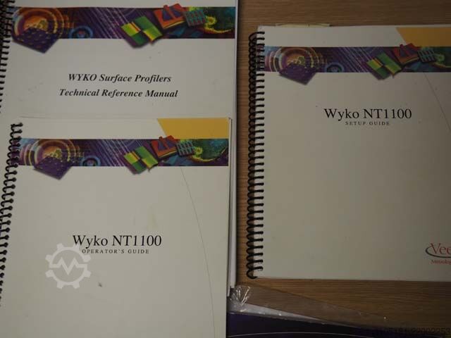 Optical profiling system Veeco Wyko NT1100