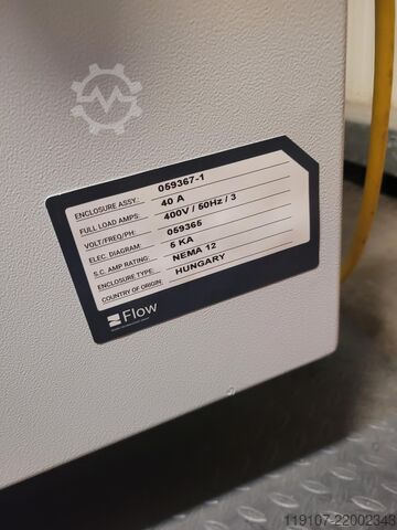 Waterjet cutting machine Flow Mach 200 4020