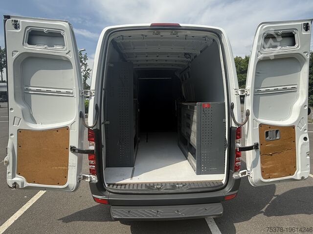 Box van high Mercedes-Benz Sprinter 313CDI Kasten L2H2 Einbau+1.Han